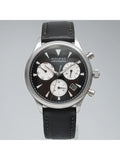 Watch Steel Heritage Quartz Black 3650005 Men Dial Movado