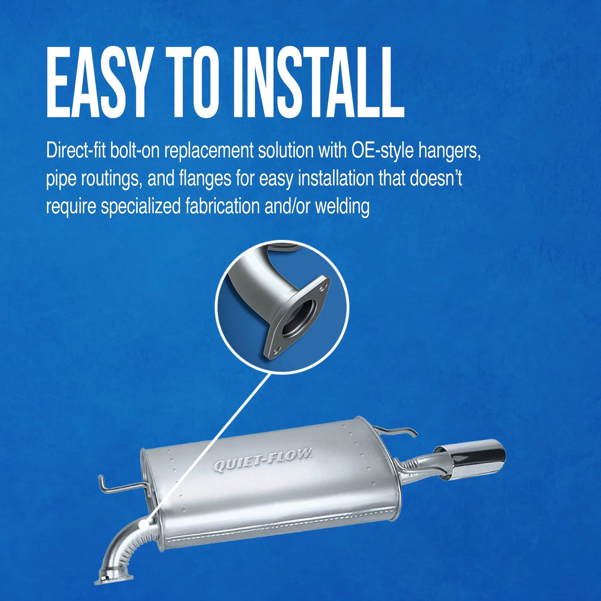 1999-2001 Fits Walker 21633 JEEP SS CHEROKEE Exhaust Quiet-Flow GRAND Muffler select: Exhaust