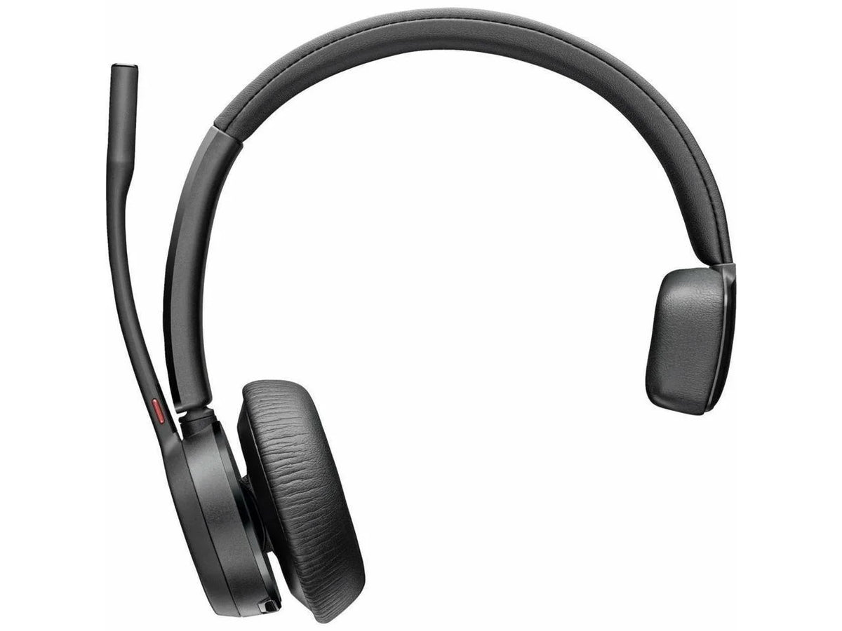 '- - with - kHz - Mono Monaural Hz Bluetooth 4310 Headset - 20 On-ear - 20 Condense... - Voyager Charge Ear-cup Stand USB-C Wireless Electret Assistant Siri, Over-the-head, - - - - 298.6 ft Poly