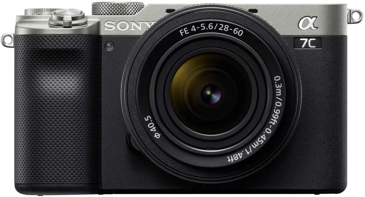 Camera with Alpha Lens a7C Silver 28-60mm Digital Mirrorless