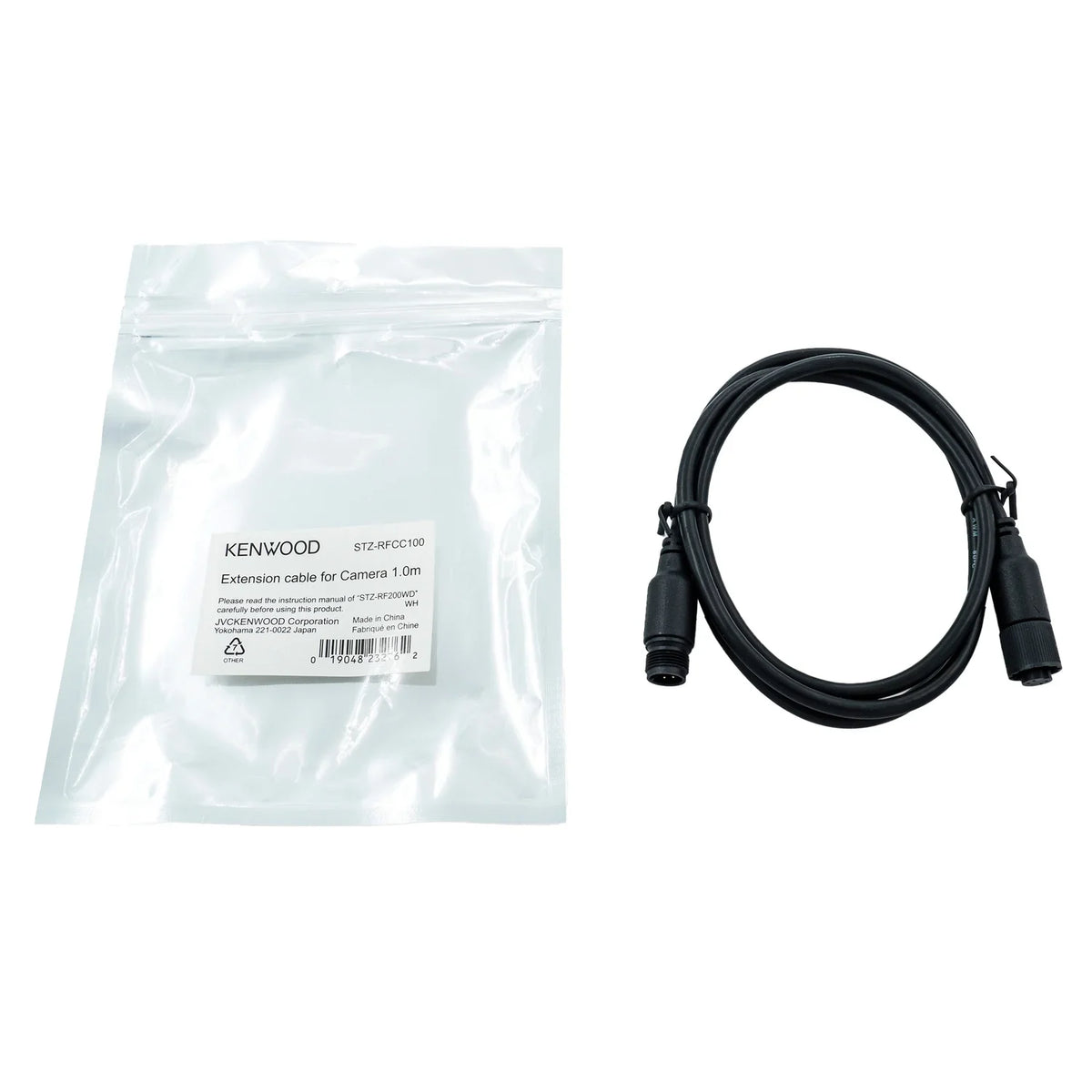 Extension for Cable Motorsports Ft.) Action System Camera STZ-RFCC100 KENWOOD (3.2 STZ-RF200WD KENWOOD Front-and-Rear Camera