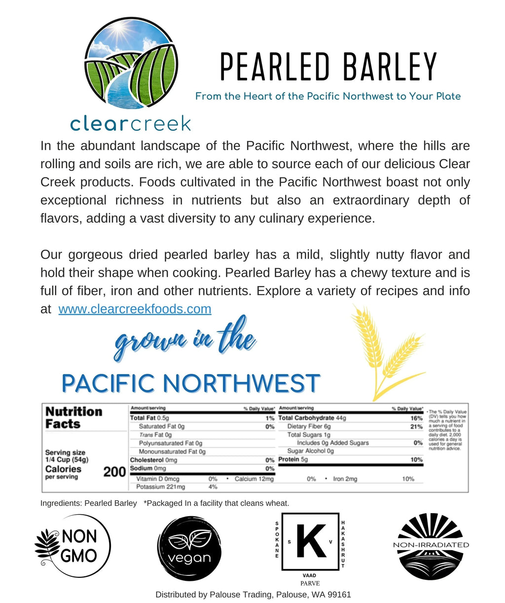 Non | | 25 Pearled | Food | GMO Kosher Storage Bulk lbs Bucket Barley