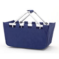 Navy Tote and Aluminum Frame Viv Durable with Market Lou Removable