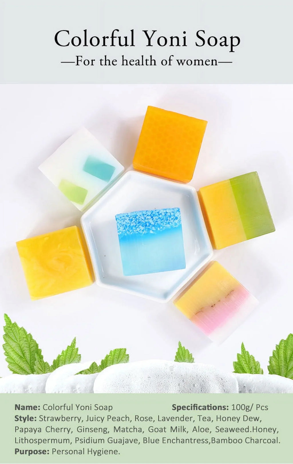Papaya Bulk - -10Pcs Natural Soap - Cherry