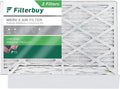 HVAC Filterbuy (2-Pack) 10x25x4 Furnace 8 MERV Pleated Filters Air AC