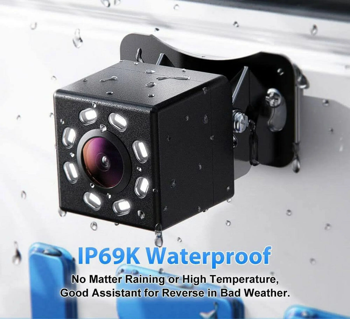 with Bileeko 4.3" Camera System View Car Parking Monitor Rear Backup