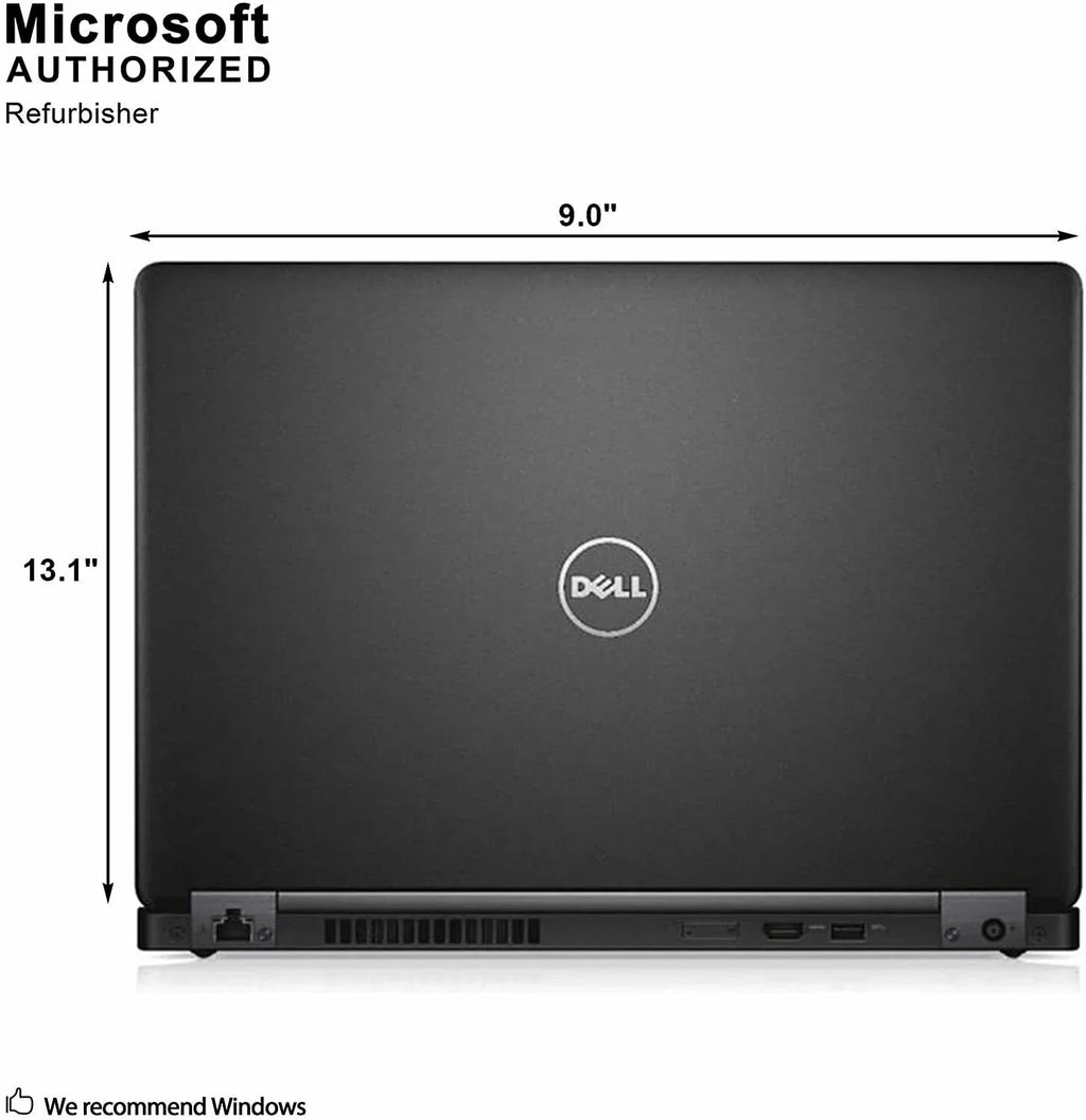 Used Dell Latitude 5480 Business Laptop, 14.0'' Hd (1366 X 768) Non-Touch, Intel 6Th Generation Core I5-6300Hq, 16Gb Ram, 512Gb Ssd, Intel Hd Graphics 530, Windows 10 Pro