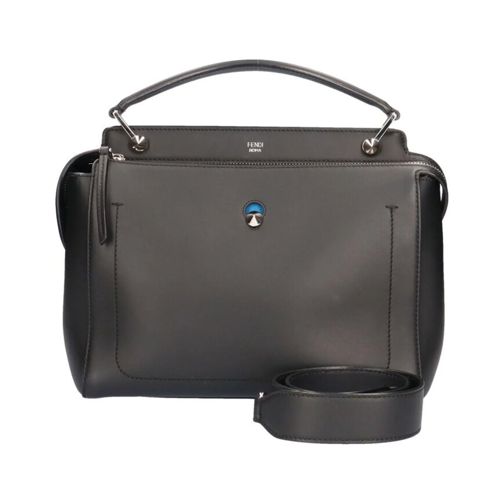 handbag (Good) leather FENDI Fendi dot unisex Pre-Owned com
