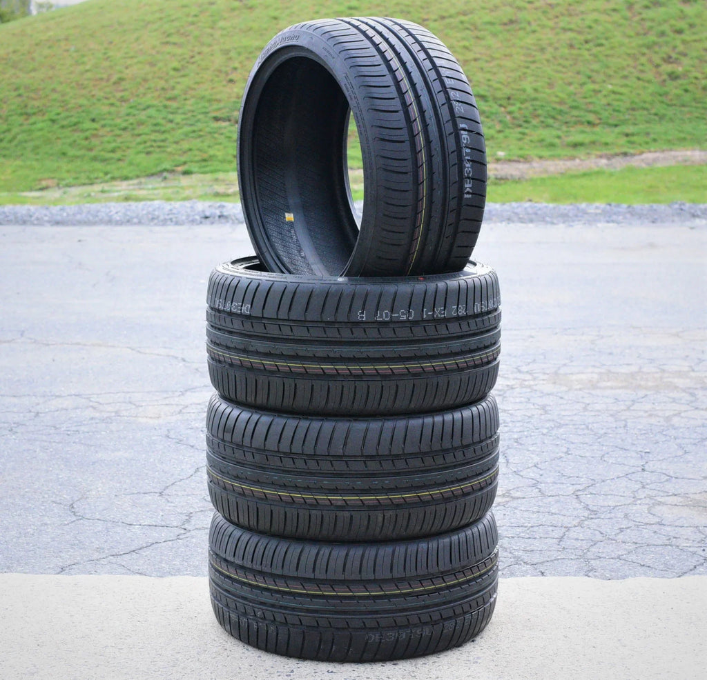 Pair Of 2 (Two) Cosmo Muchomacho 235/35Zr19 235/35R19 91Y Xl All Season Performance Tires Fits: 2018-23 Honda Civic Sport Touring, 2016-18 Ford Focus Rs