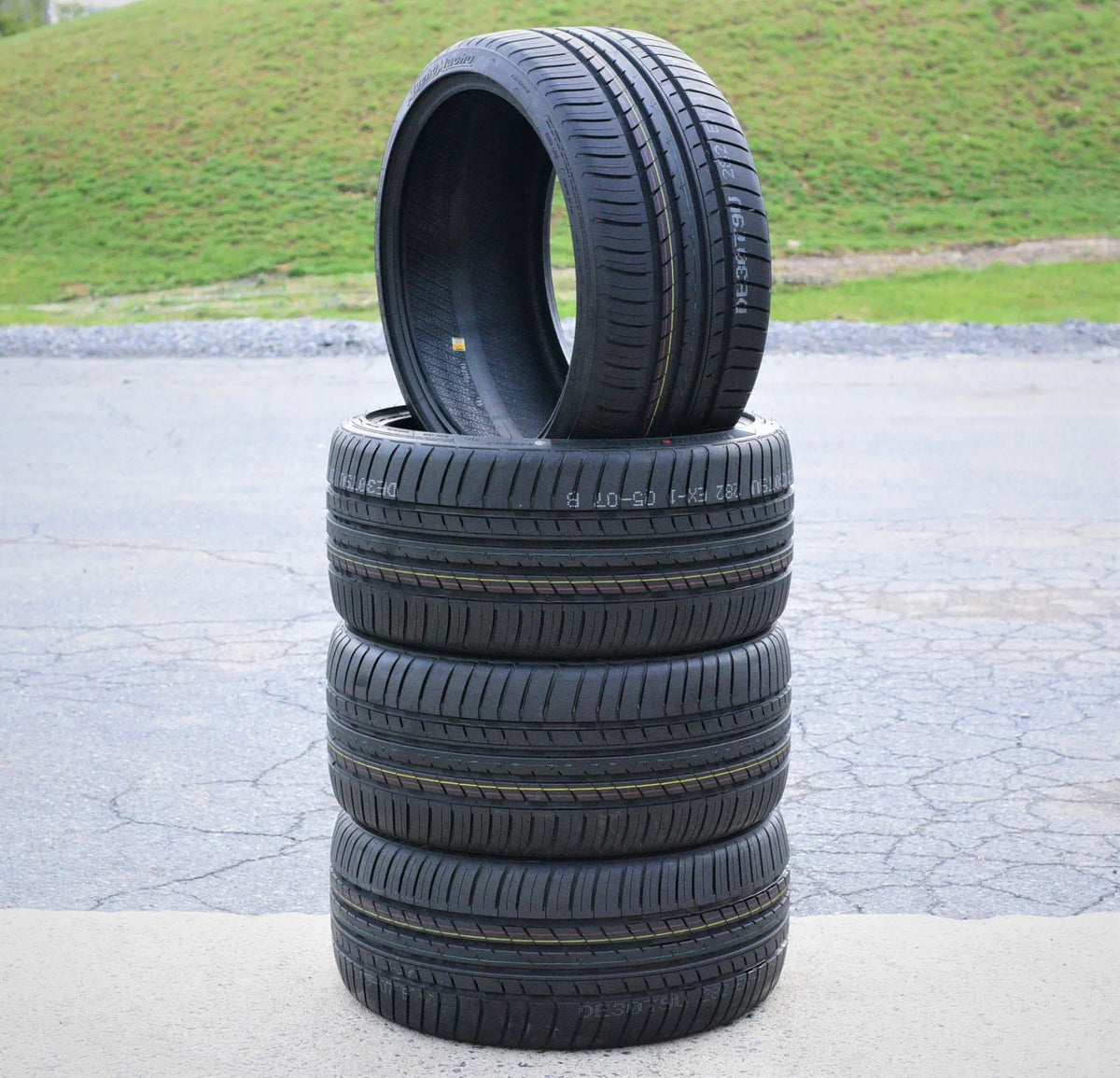 Pair Of 2 (Two) Cosmo Muchomacho 235/35Zr19 235/35R19 91Y Xl All Season Performance Tires Fits: 2018-23 Honda Civic Sport Touring, 2016-18 Ford Focus Rs