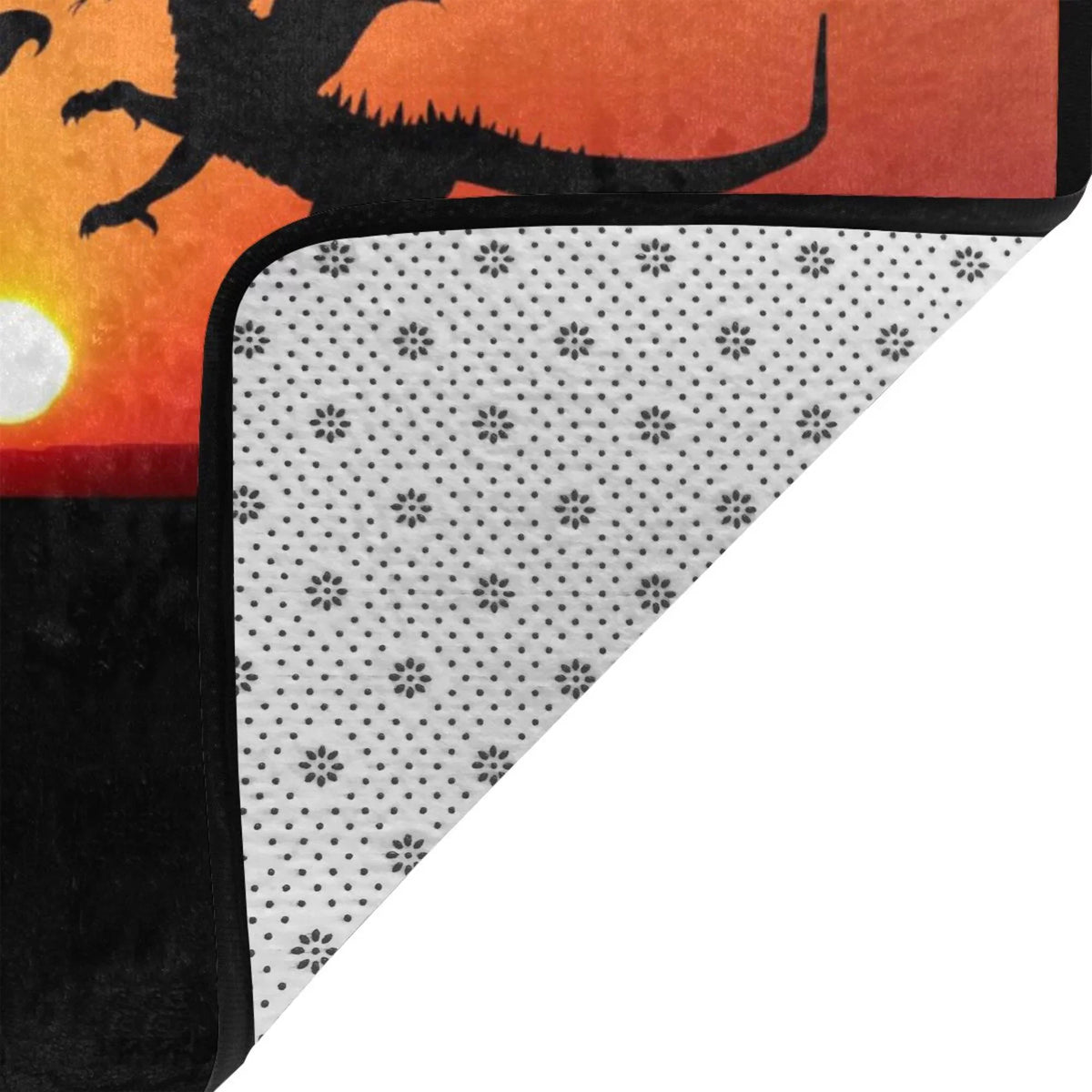 Area Mat Facecloth Sink Dragon Area Entrance Floor Room Rugs Indoor Sunset Non-Slip , exterior for Kitchen Rug Knight 72"x48" Doormat Living ZICANCN