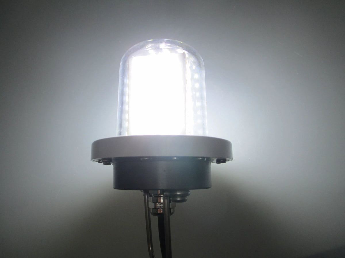 Marine White Boat Underwater Fishing Light Submersible 5" Night IP68 Pactrade LED