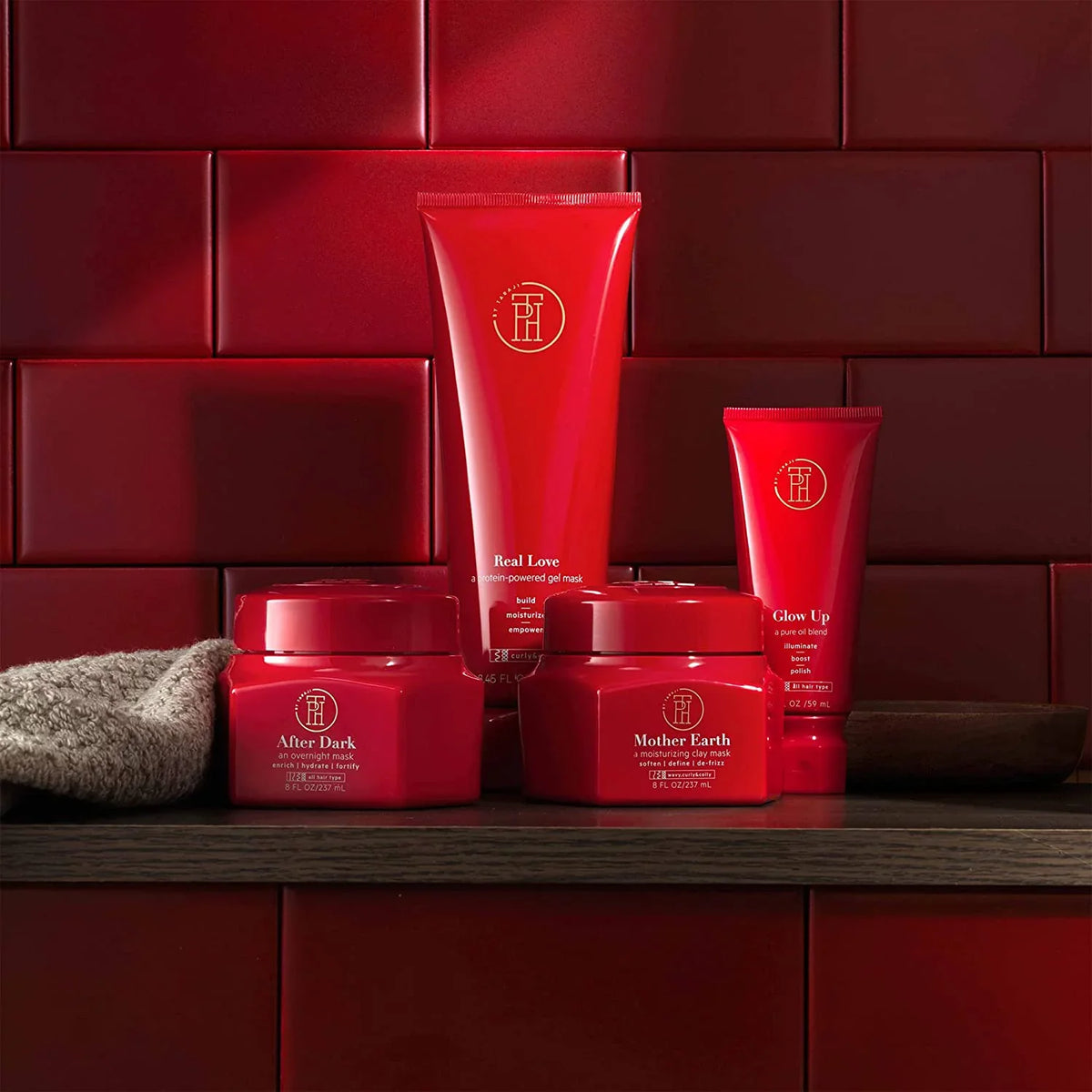 8oz Clay Mother Pack 2 by - Defining Taraji TPH Mask- Earth