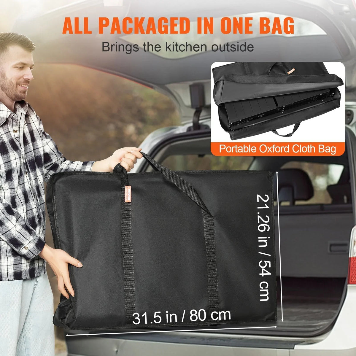 Portable 13.7 - exterior Sink experiences Kitchen with convenience and Camping durability! - with Table Enhance