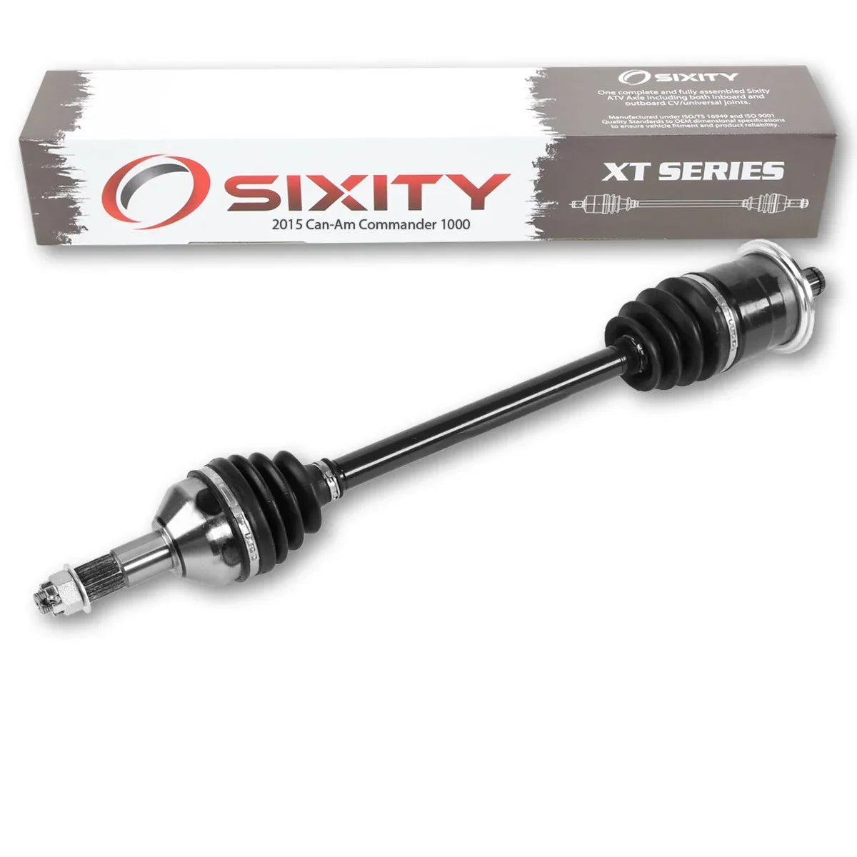 Sixity Xt Rear Left Axle Compatible With Can-Am Commander 1000 2015 - Std Dps Xt Xt-P 4X4