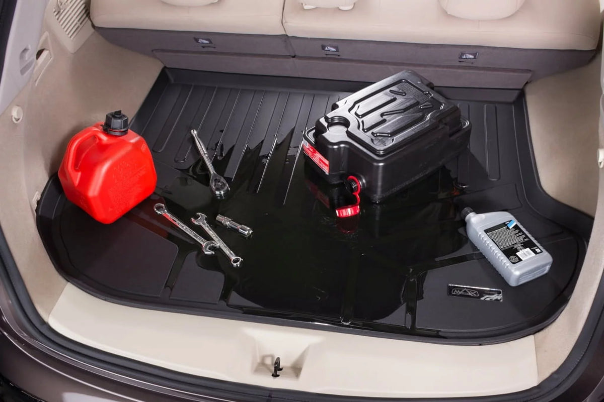 Trunk 2011-2015 Black Floor Lincoln Liner Custom Cargo Edge 2007-2014 climate With SMARTLINER All Mat / Fit MKX Compatible