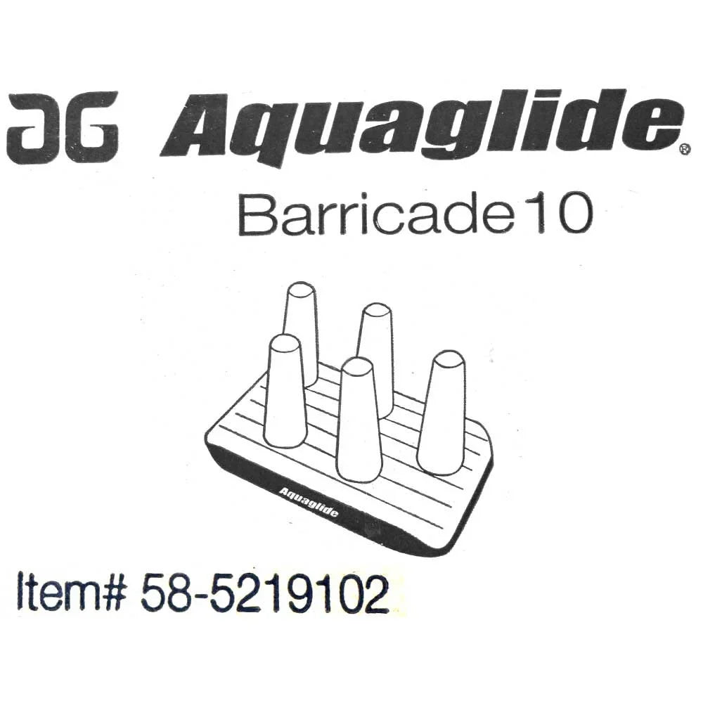 Barricade Obstacle Aquaglide Inflatable Course