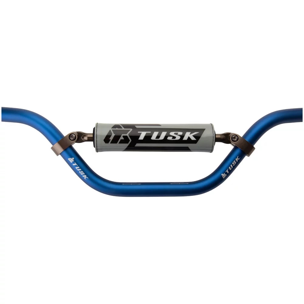 Tusk T-10 Aluminum 7/8" Handlebar Yz Mini Bend Silver For Lem Lx2 1997-2000