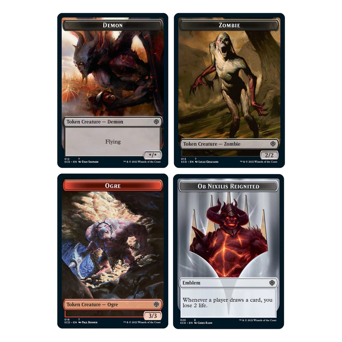 Magic: The Gathering Starter Commander Deck – Chaos Incarnate (Black-Red)