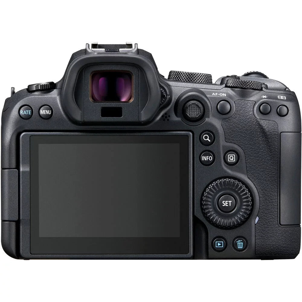 Canon Eos R6 Mirrorless Digital Camera (Body Only) - 7Pc Accessory Bundle