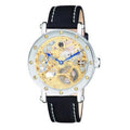 Steel Case Paris Stainless Watch Charles-Hubert- Mechanical 3876