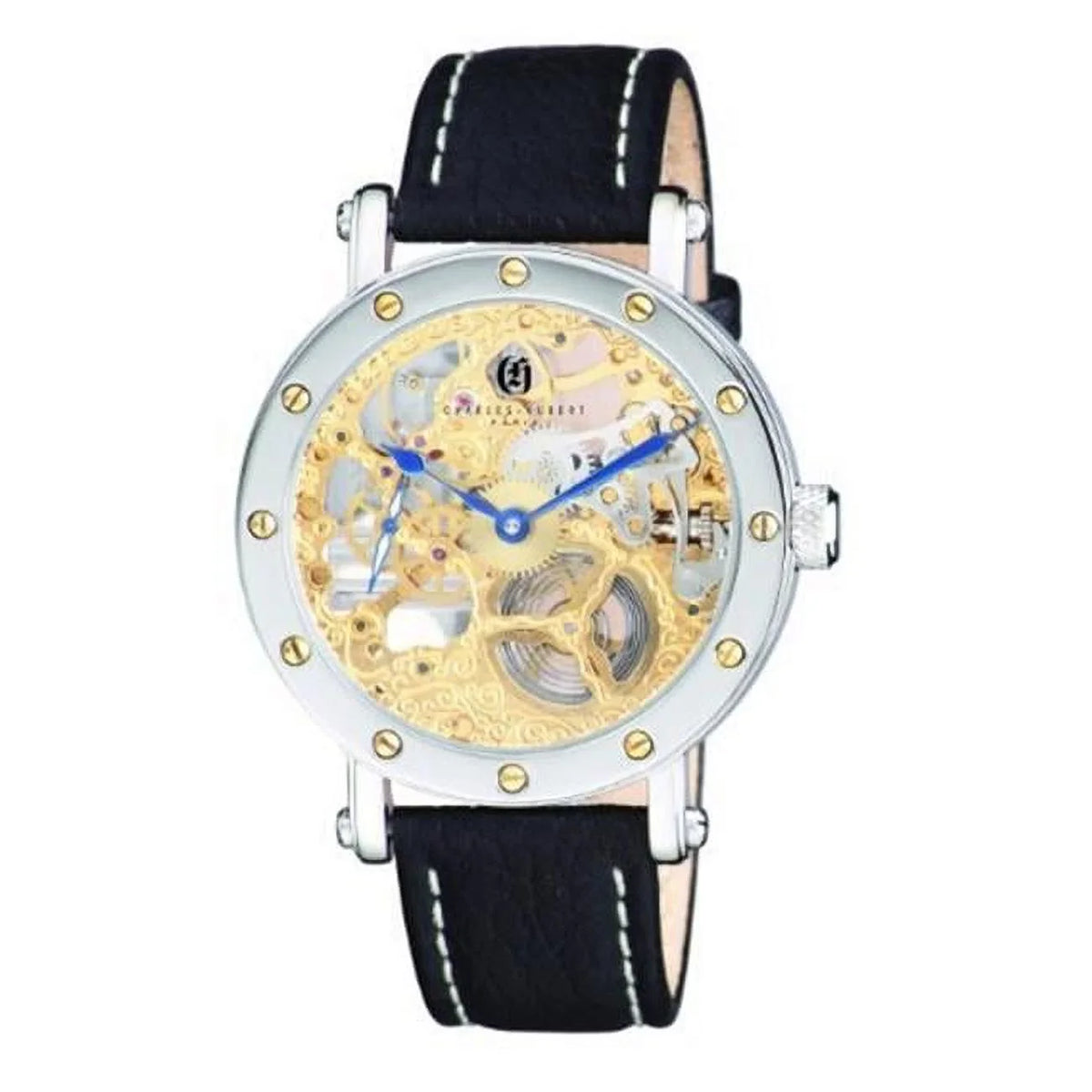 Steel Case Paris Stainless Watch Charles-Hubert- Mechanical 3876