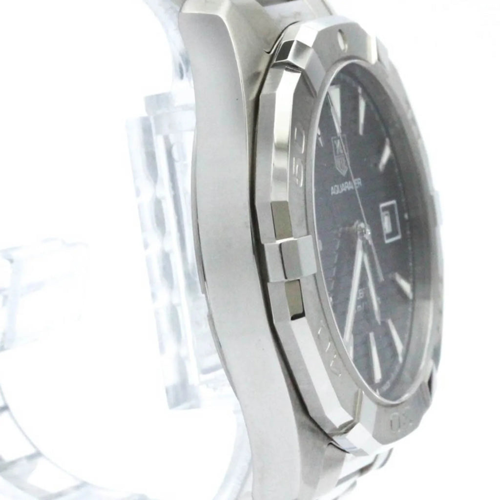 Steel TAG Aquaracer Calibre Automatic (Good) Polished Watch HEUER Pre-Owned BF570555 WAY2112 5