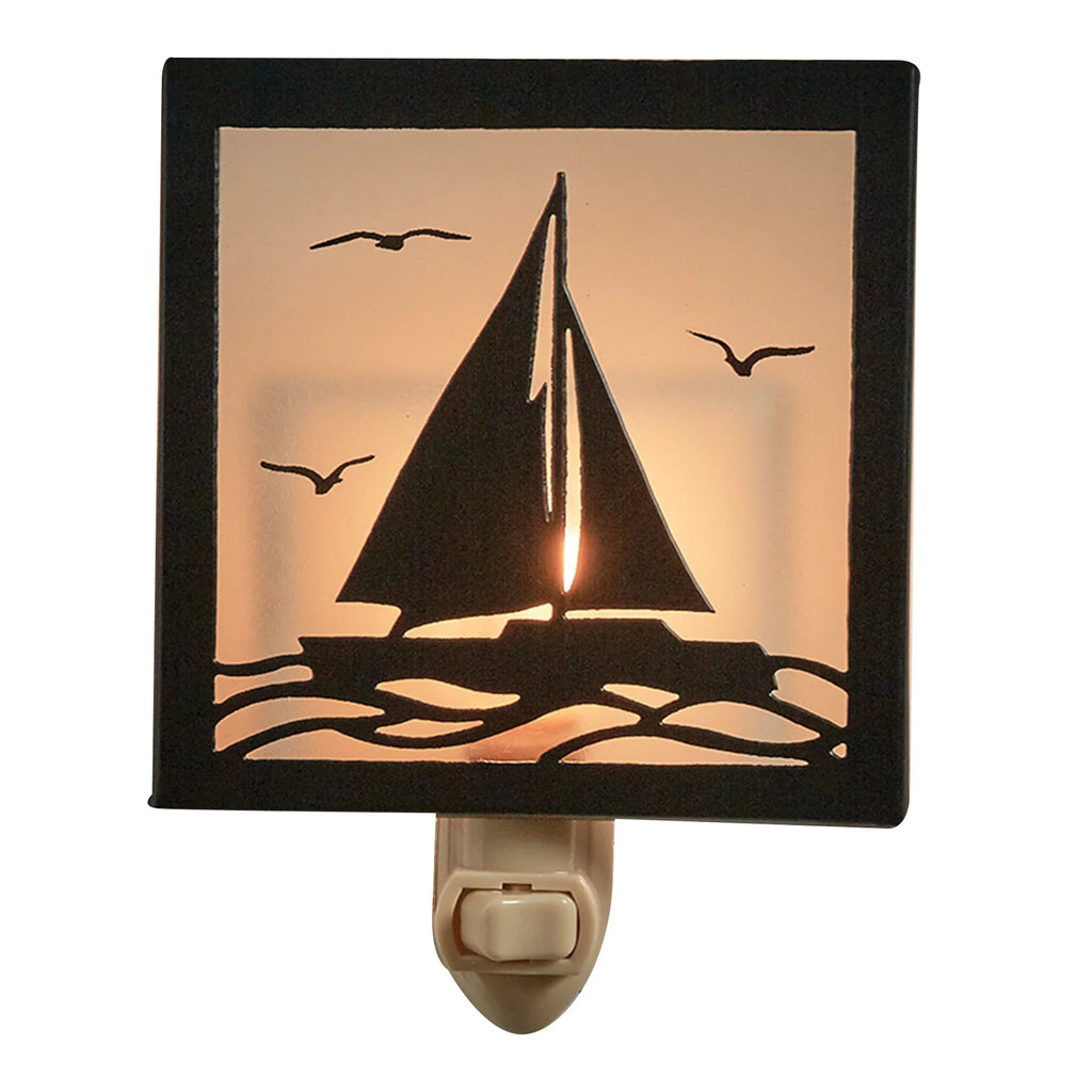 Park Light Designs Night Silhouette Sailboat