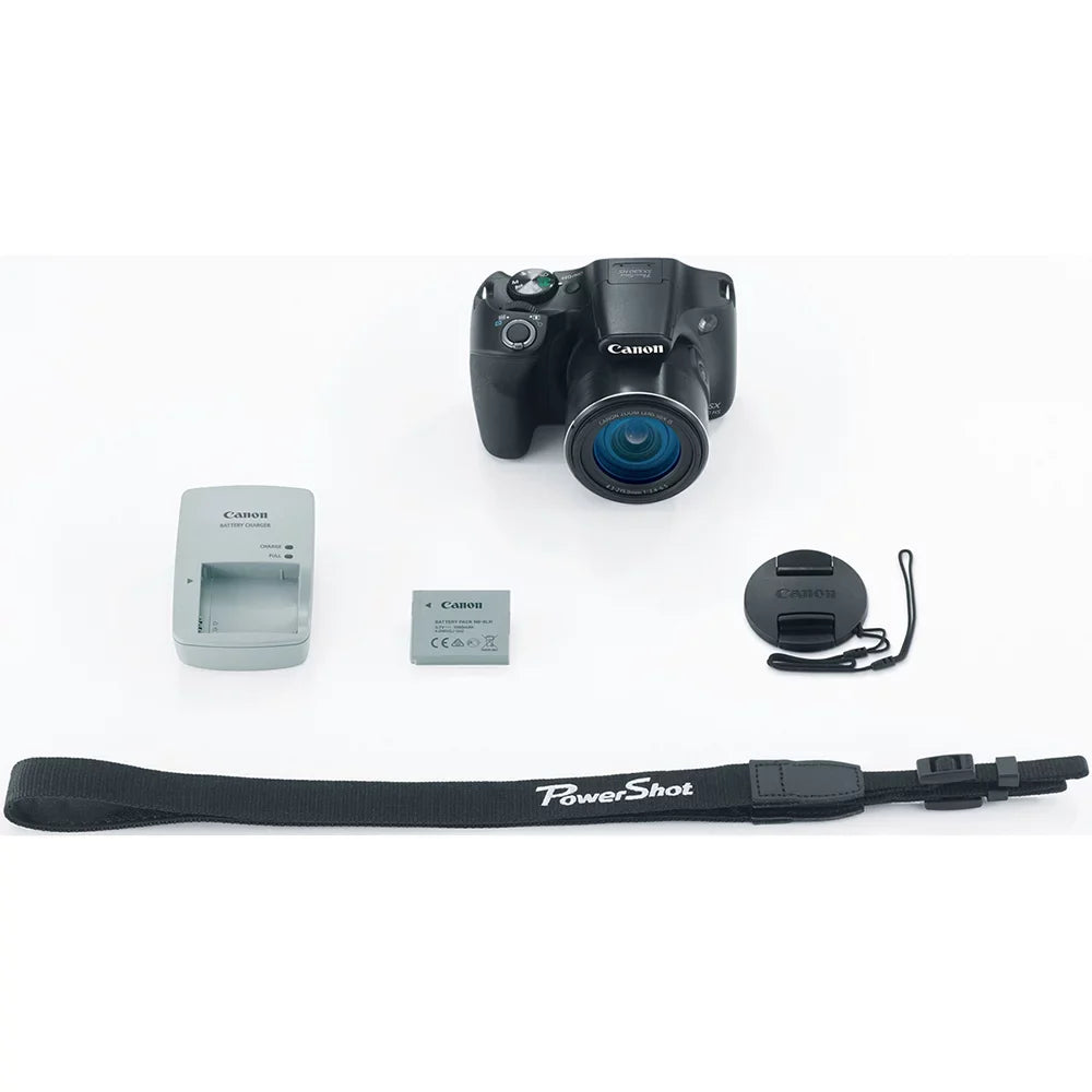 Canon Powershot Sx530 Hs 16Mp 50X Opt Zoom Full Hd Digital Camera Black Deluxe Bundle. Includes 32Gb Secure Digital Sd Memory Card, 1150Mah Battery P