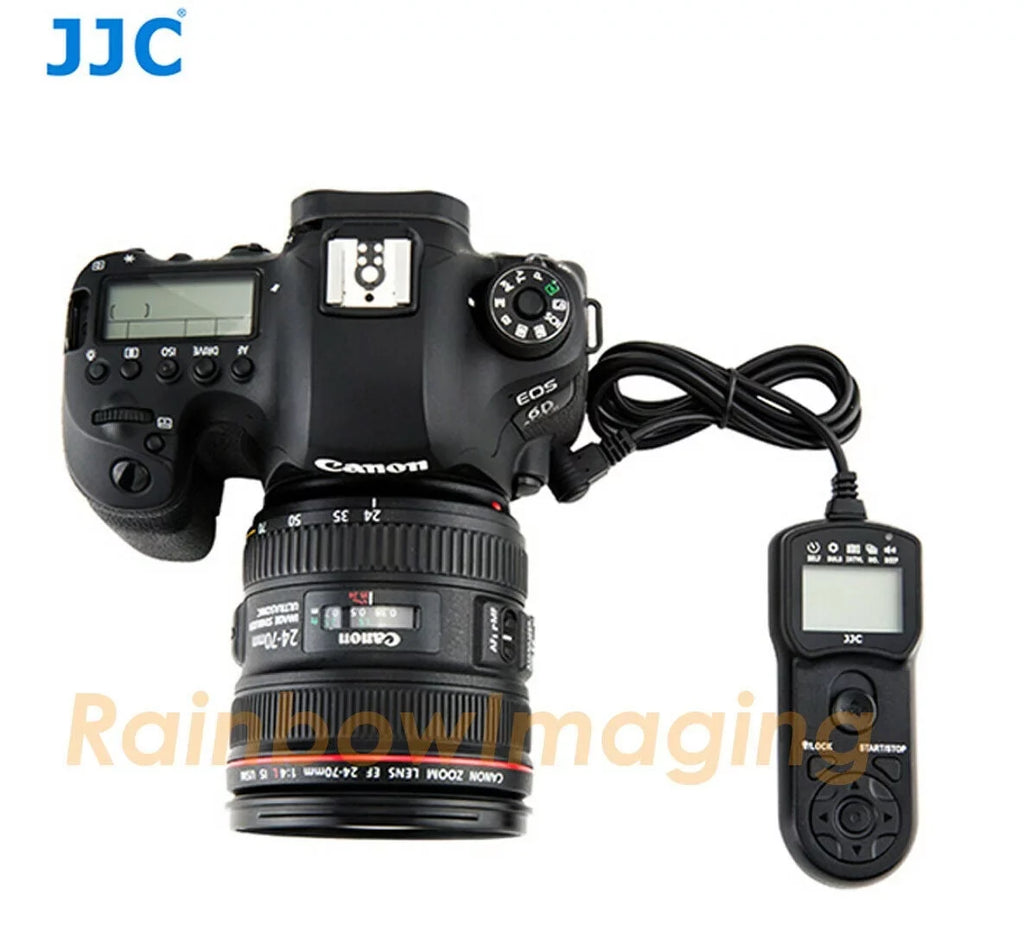 Mark II EOS 6D Intervalometer Cord 1D 5DS R5 X 1Ds Shutter TM-A Mark II EOS R IV Remote Timer 1D 7D II III 1D 50D III C III 5D II X for II N II Mark Mark II 1D Canon Mark 5DS 7D 1D IV 6D JJC Mark