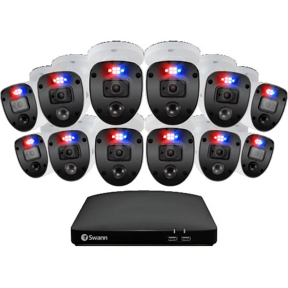 Swann 1080p DVR Camera 12 16 System Channel Full Enforcer HD Security