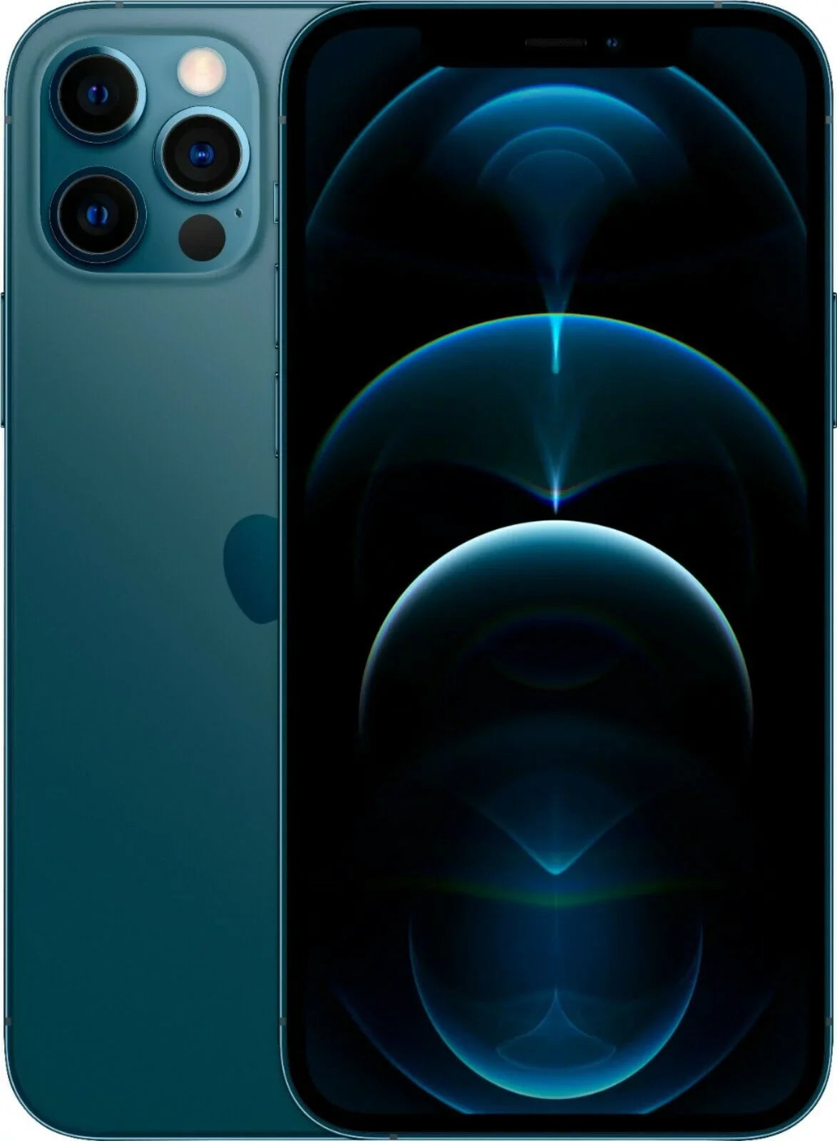 Model) iPhone Open A2342 Max Cell Pro Unlocked Phone 12 128GB Factory (US - Blue Box