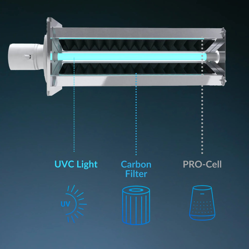Haven Health as HVAC in & UVC Min. Lamp, Air Filters Installs Features a Little Purifier Powerful Air Plus Carbon PCO, 15 as