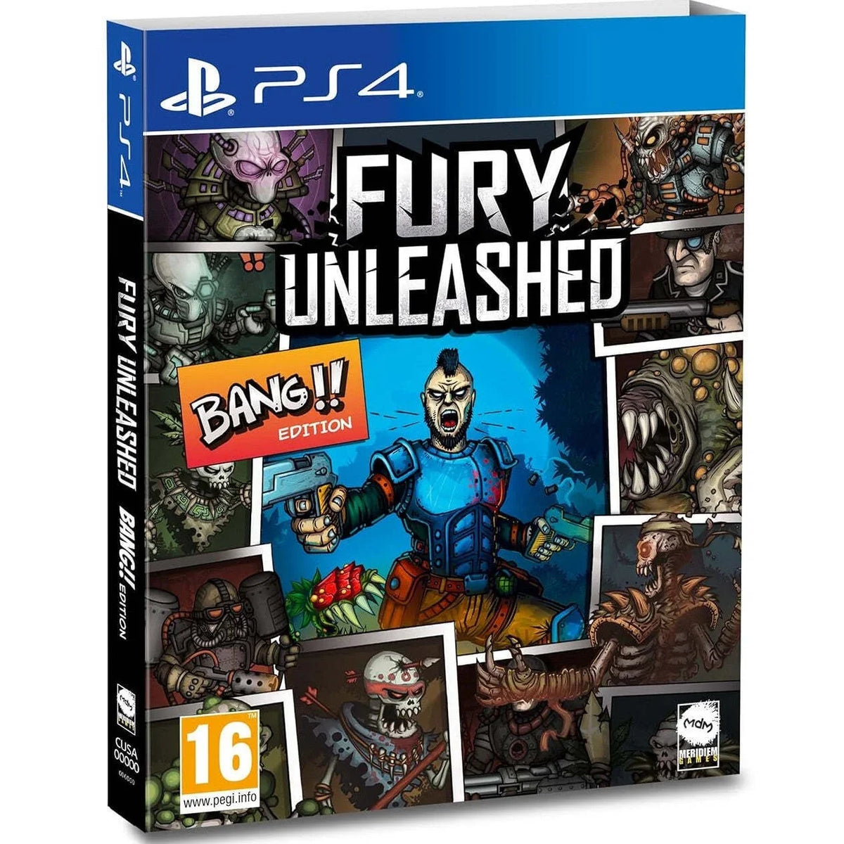 Fury Unleashed - Bang!! Edition [Sony Playstation 4 Ps4] Brand New Sealed Rare