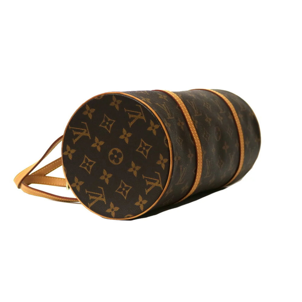 Pre-Owned Bag M51385 Women's (Good) Brown Monogram 30 Canvas Shoulder Papillon
