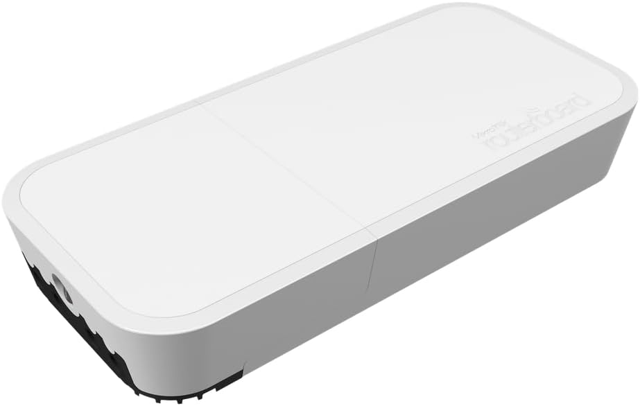 Mikrotik wAP ax US Version (wAPG-5HaxD2HaxD-US) Dual-Chain Wi-Fi 6 (802.11ax), 2x2 MIMO, Weatherproof Design for Indoor and Outdoor use