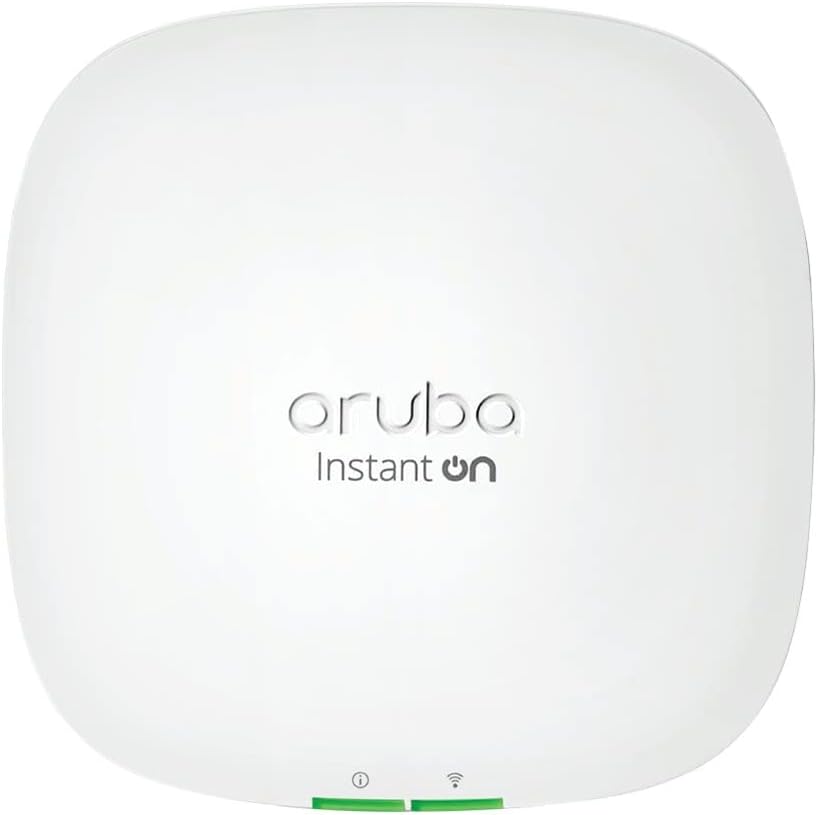 aruba Instant On AP22 .11ax 2x2 WiFi Access Point | US Model | Power Source Included (R6M49A)