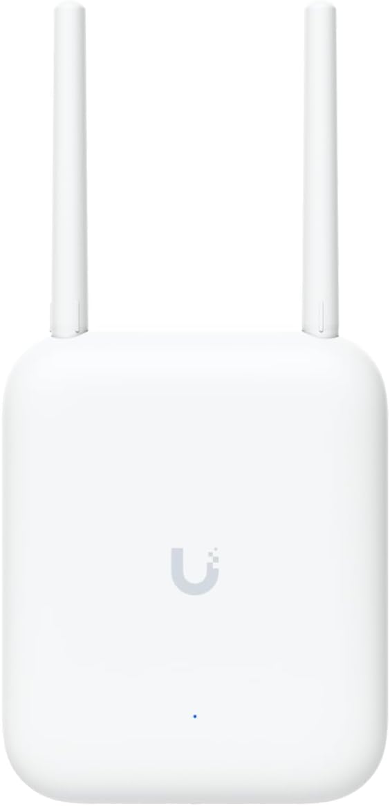 U7 Outdoor Dual-Band Weatherproof Wi-Fi 7 AP â US Version | Bundle with QALYNX 3ft Slim Cat6A Patch Cable (28 AWG)