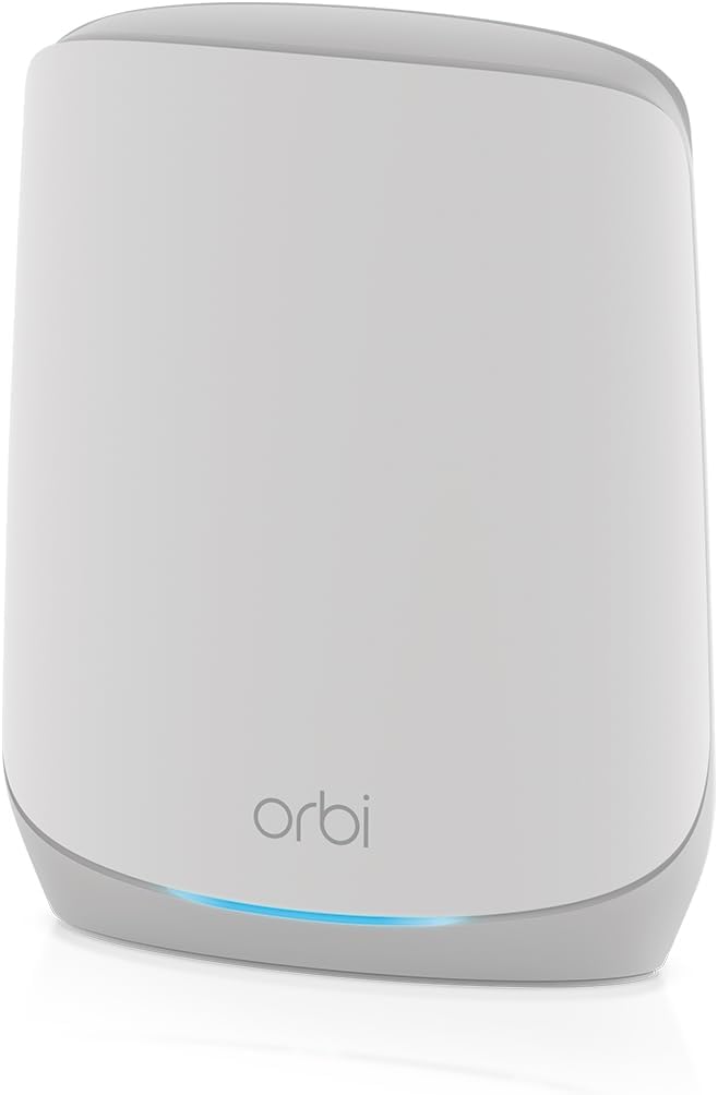 NETGEAR Orbi Whole Home Tri-Band WiFi 6 Mesh Network System (RBK752P) â Router with 1 Satellite Extender, Security Features, Coverage up to 5,000 sq. ft., 75 Devices, AX5200 802.11ax (Up to 5.2Gbps)