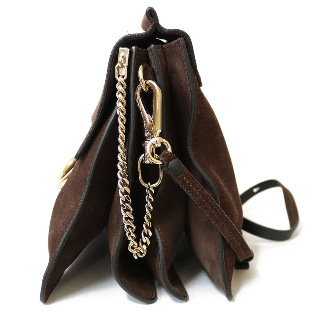 Shoulder Chloé Pre-Owned (Fair) Ladies Bag Brown Chloe