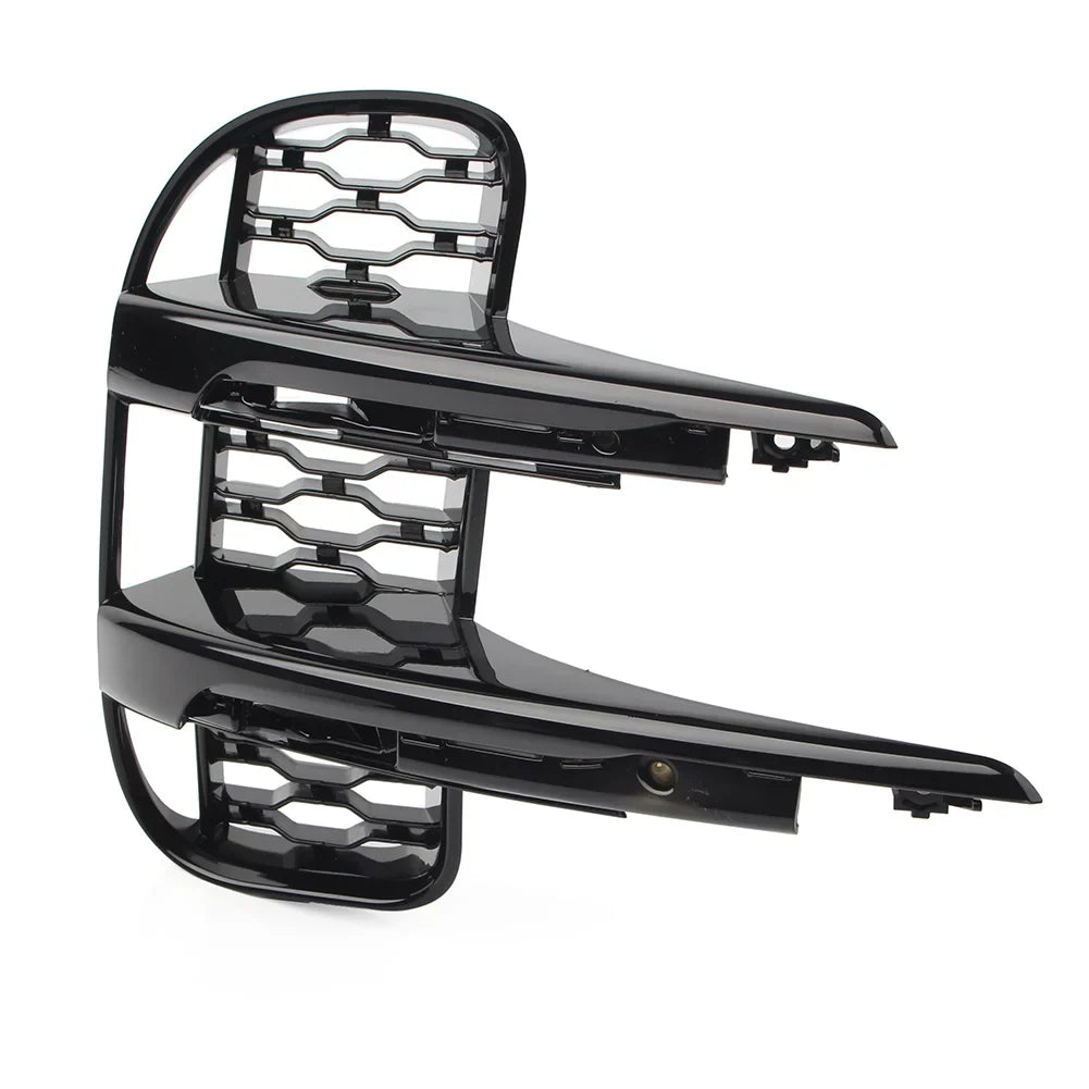 Zs Gloss Black Car Front Bumper Left Grille 1Pcs For Land Rover Range Rover Evoque 2019 2020 2021 2022 Lr114729
