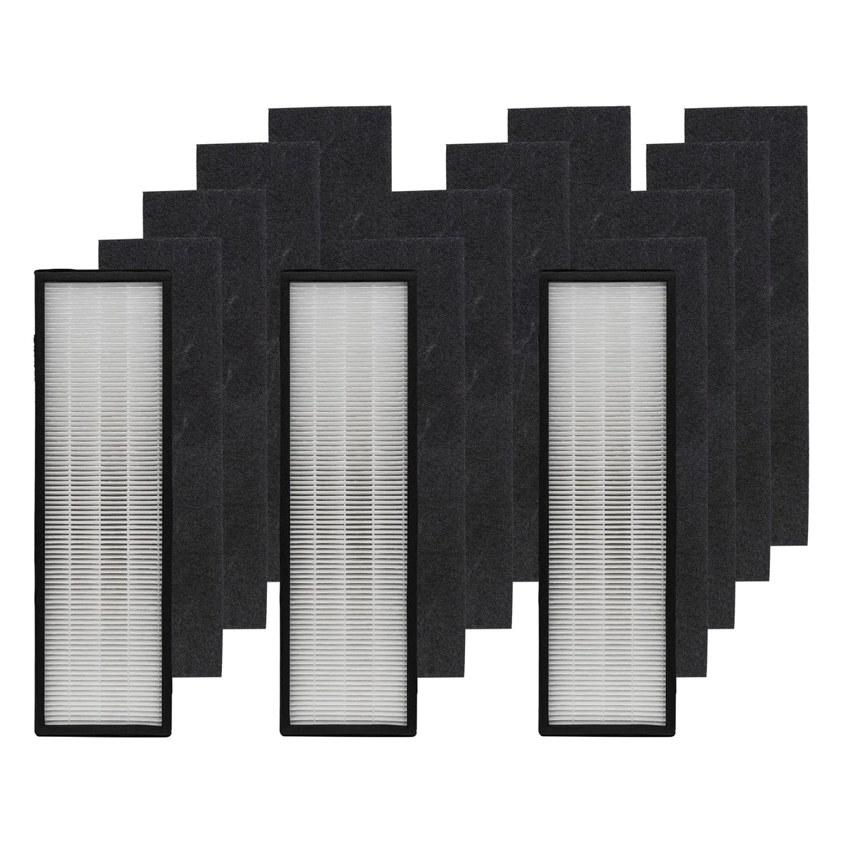 GermGuardian FLT4825 HEPA Purifier Filter Set, Carbon – dimension Filter-Monster Replacement Compatible Filter - with Pre-Filters Air HEPA 4 12 with and B Pack 3 Carbon Filter