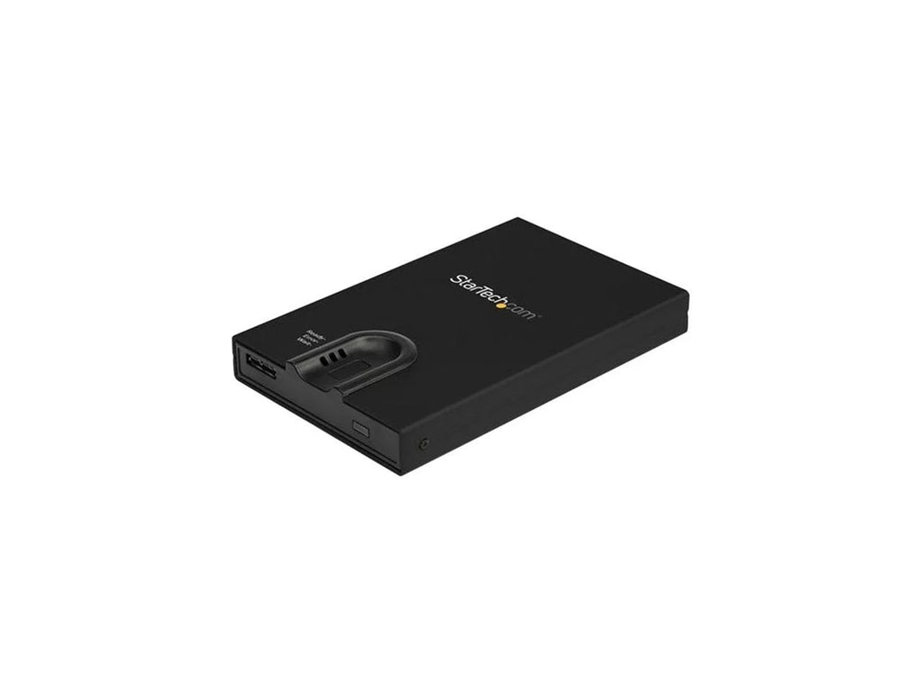 Startech.Com Usb 3.0 To 2.5-Inch Sata External Hard Drive Enclosure With Secure Biometric Fingerprint/Password Access For 256-Bit Aes Encrypted Usb 3.1 Version 1 5Gbps Ssd/Hdd Data Transfer - Portable
