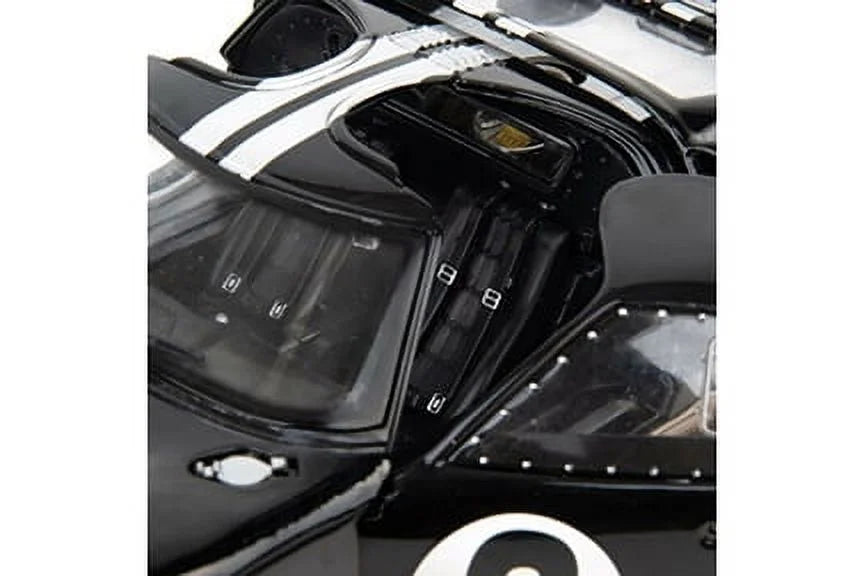 1966 Ford Gt-40 Mk Ii #2 After Race (Dirty Version, Black - Shelby Collectibles Sc431Bk - 1/18 Scale Diecast Model Toy Car
