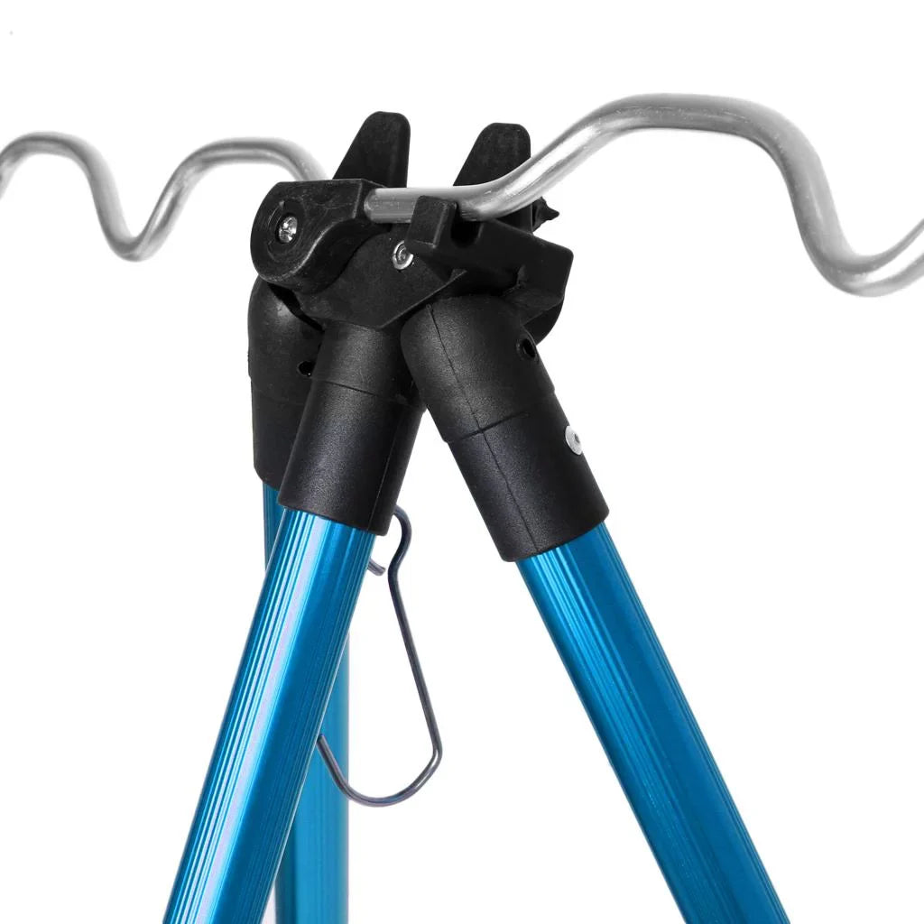 Fishing Rod Holder Tripod Stand Telescopic Fishing , Adjustable And Lightweight Navy