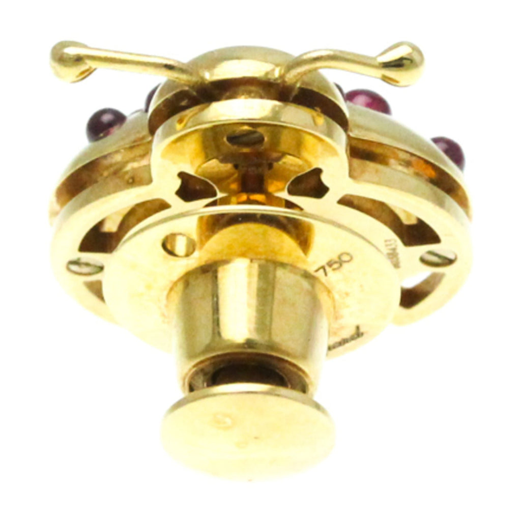 (Good) Gold Ladybug Brooch Gold (18K) Diamond,Ruby Yellow Chopard Brooch 2186 Pre-Owned