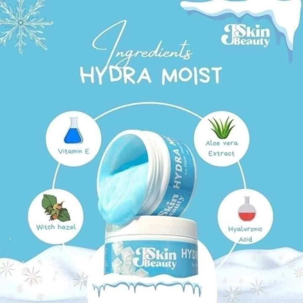 Beauty PRINTED Hydra Ice Skin - J Jars Moist Mask DATES NO 2 liquid EXPIRY Sleeping