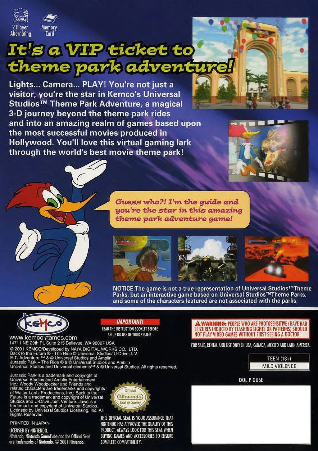 Theme Studios Universal Adventure Parks