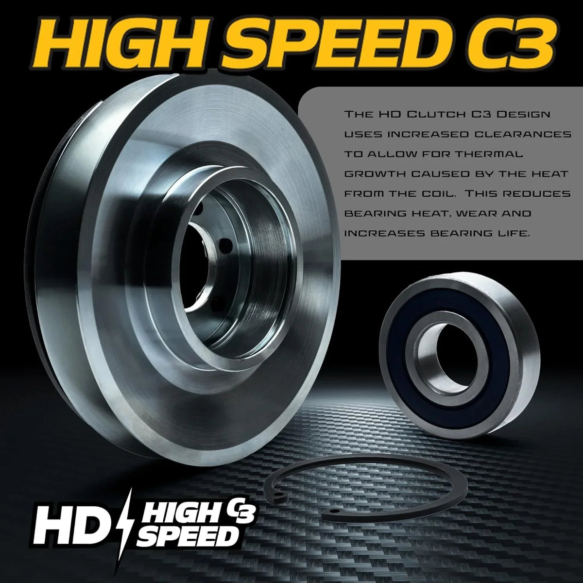 95) GT1 Z (OEM Turn Lawn Mower & fits 483957 GT1-CH03L, Liberty 110ftlb Pulley 462715 & HD BigBearing PTO Freedom Billet GT1CH03L Torque Scag Scag Blade PTO 10A 462715 Switch Z Clutch Zero High Switch