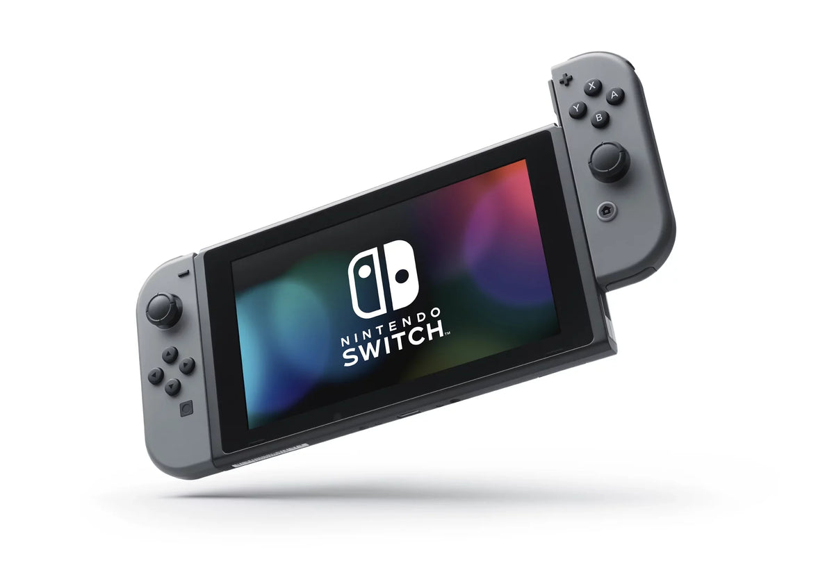 Nintendo Switch Console With Gray Joy-Con